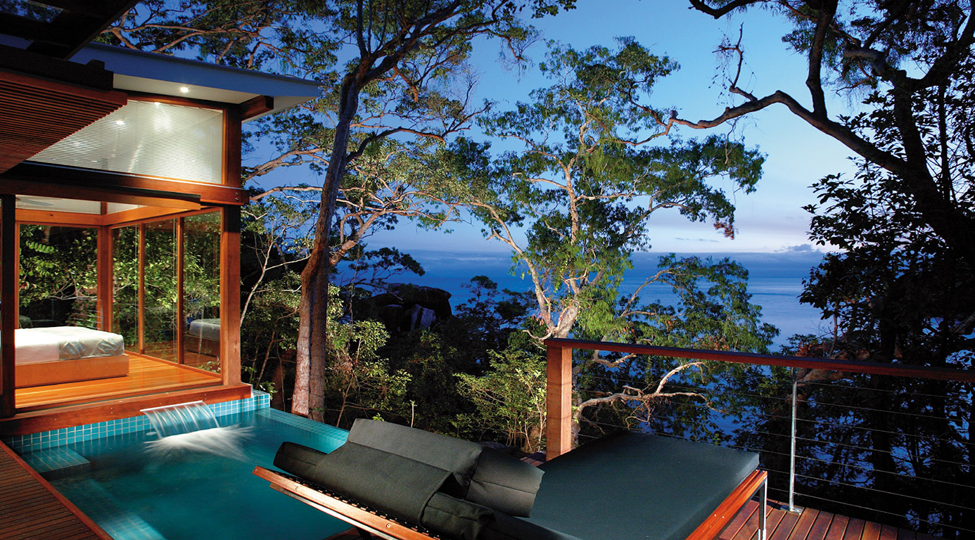 Tropical Paradise at the Bedarra Island Resort, Nth Queensland, Australia