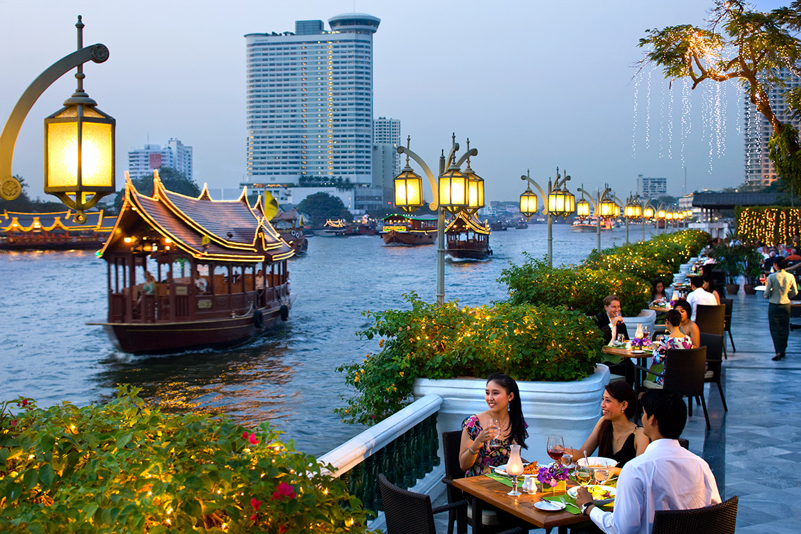 Dining at the Mandarin Oriental Bangkok