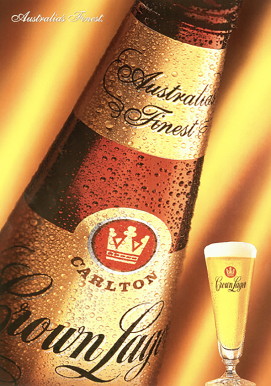 Crown Larger Series, Carlton United Breweries, Australia